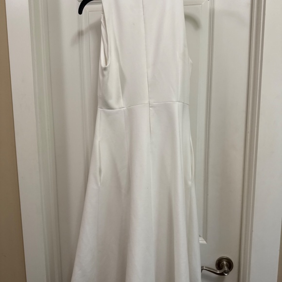 Karen Millen White Midi Dress - size 6 - Picture 3 of 3